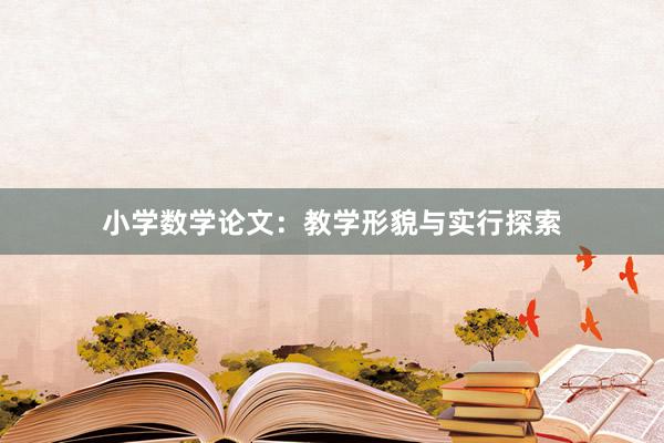 小学数学论文：教学形貌与实行探索