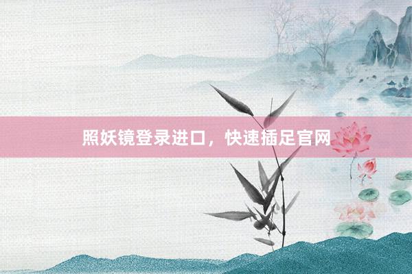 照妖镜登录进口,快速插足官网